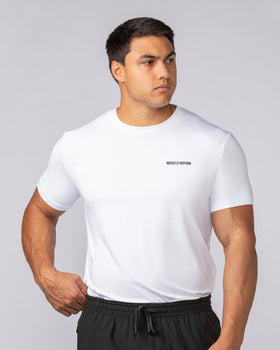 Climaflex Active Tee - White-T-Shirts-XS-032545WHT-XS-MNAPPRL43419-1-Muscle Nation