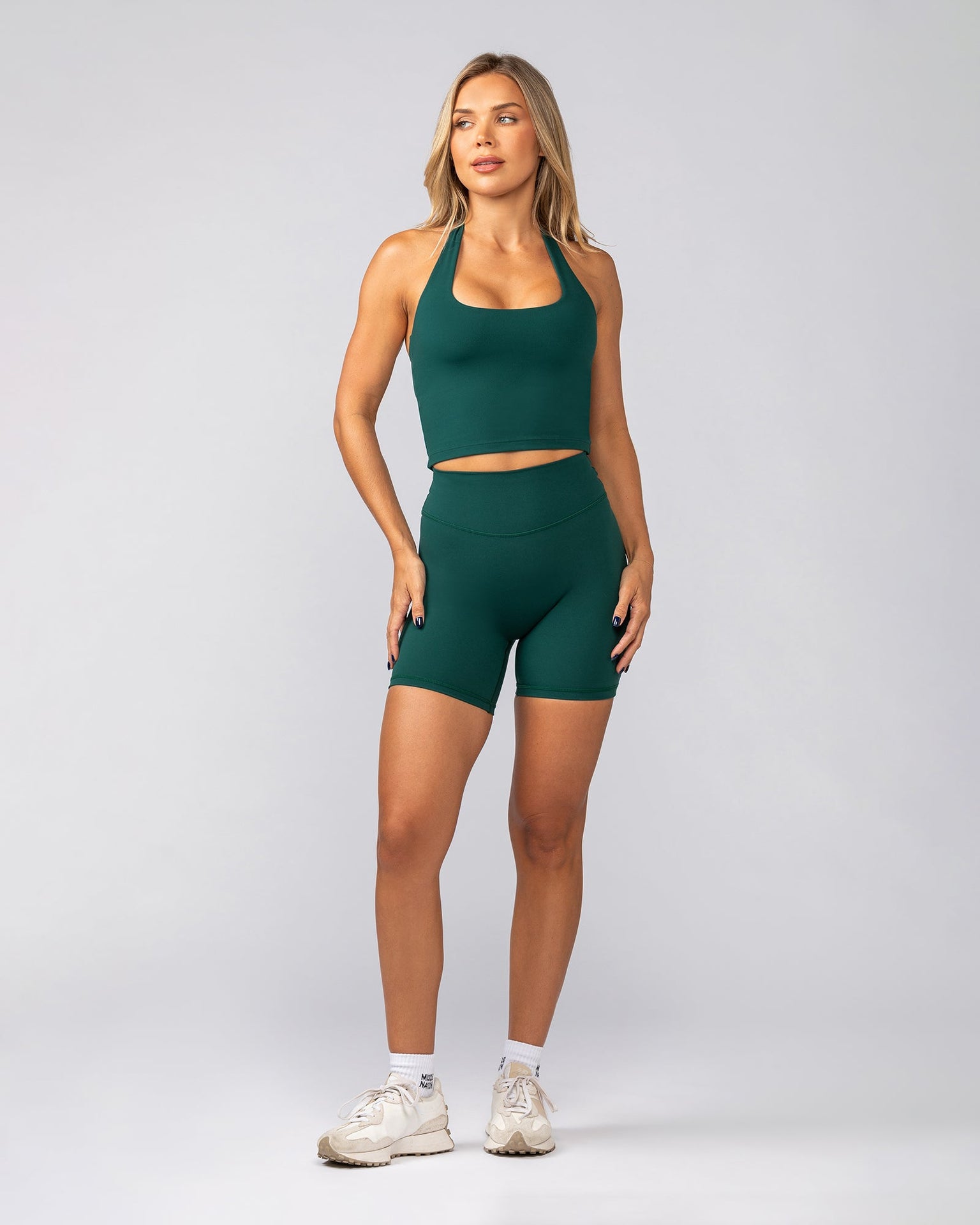 Define Bra Tank - Evergreen-Singlets & Tanks-XXS-042532EVEGRN-XXS-MNAPPRL42341-5-Muscle Nation