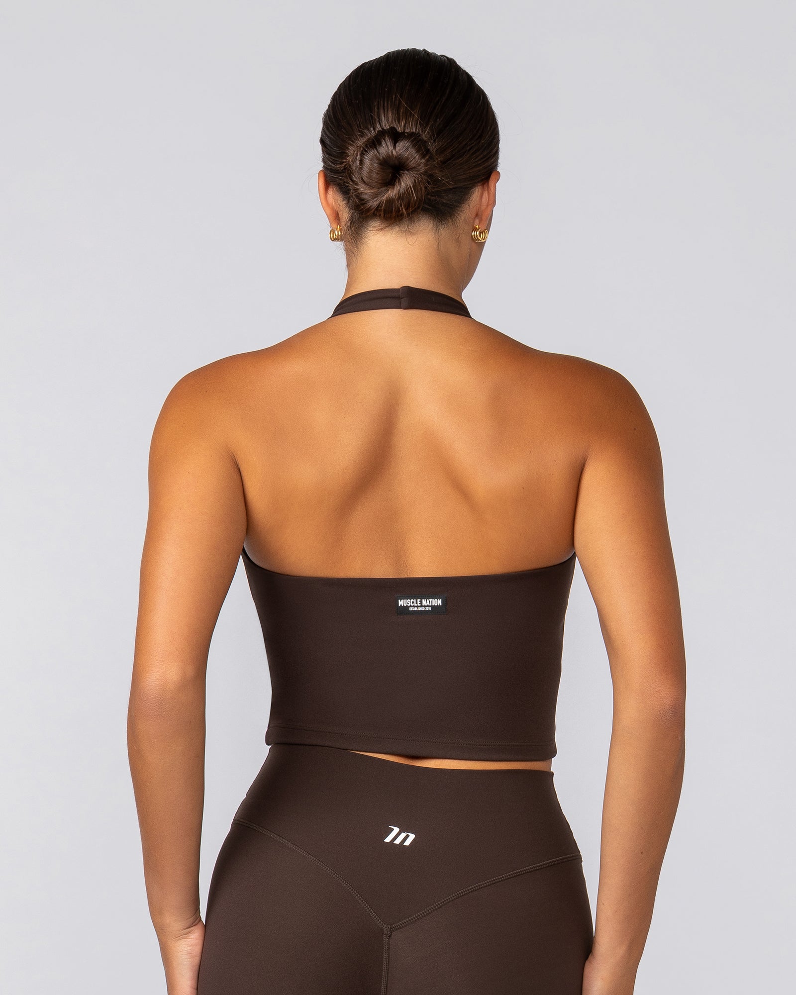 Define Bra Tank - Cocoa-Singlets & Tanks-XXS-042532COCOA-XXS-MNAPPRL42350-4-Muscle Nation