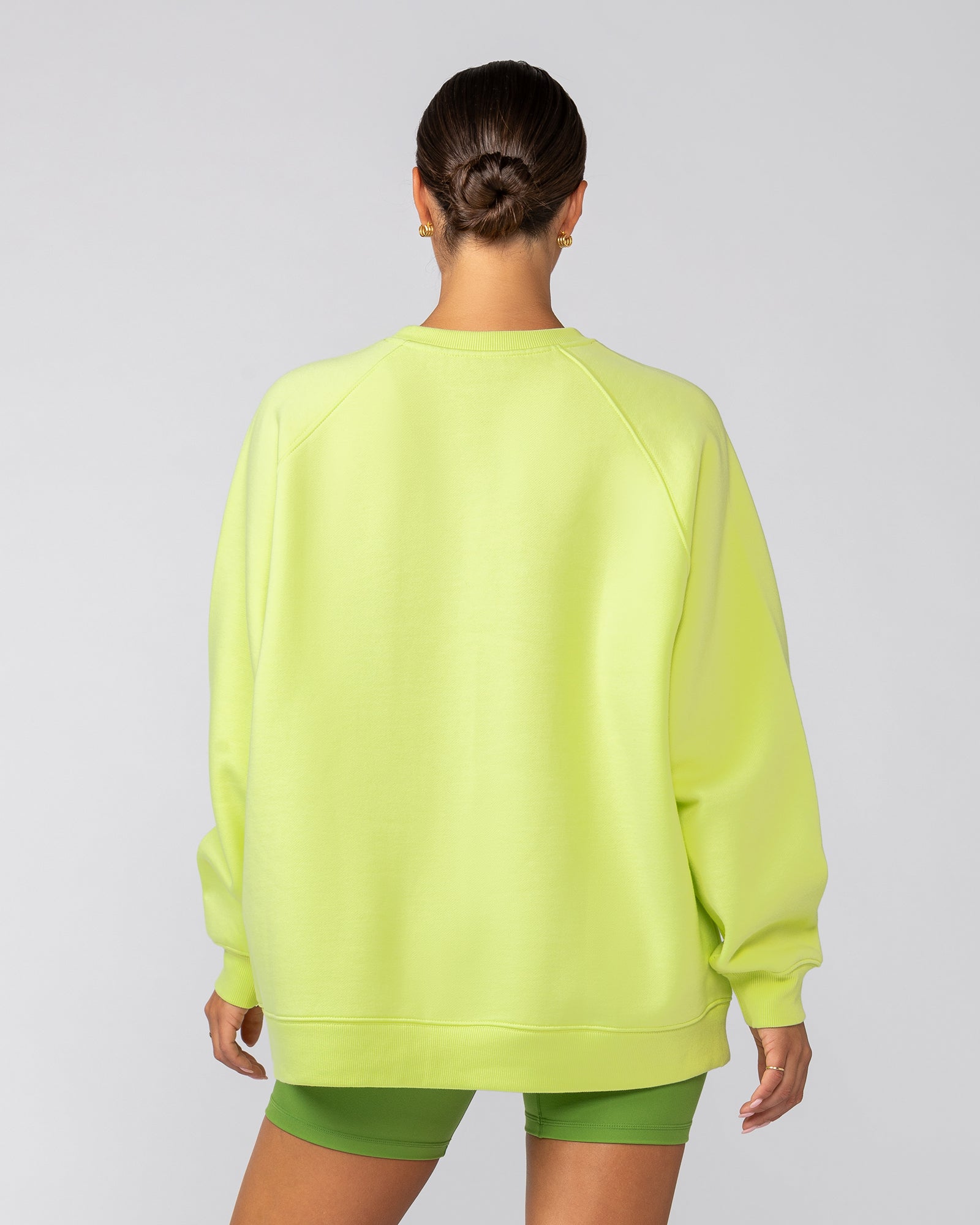 Downtime Oversized Pullover - Limeade-Jumpers & Hoodies-XXS-022529LMADE-XXS-MNAPPRL42086-6-Muscle Nation