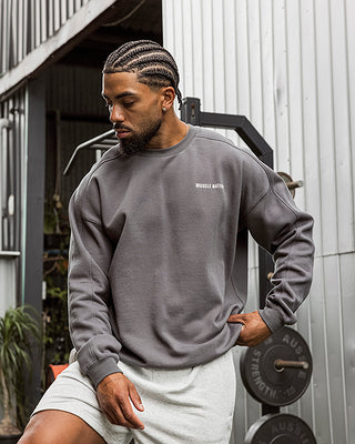 Essential Crew Pullover - Tornado-Jumpers & Hoodies-XS-042633TRNDO-XS-MNAPPRL50341-1-Muscle Nation