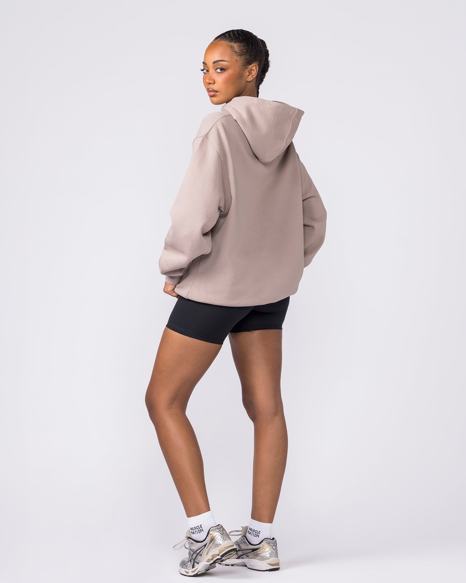 Essential Hoodie - Sandstorm-Jumpers & Hoodies-XS-042635SDSTM-XS-MNAPPRL50381-8-Muscle Nation