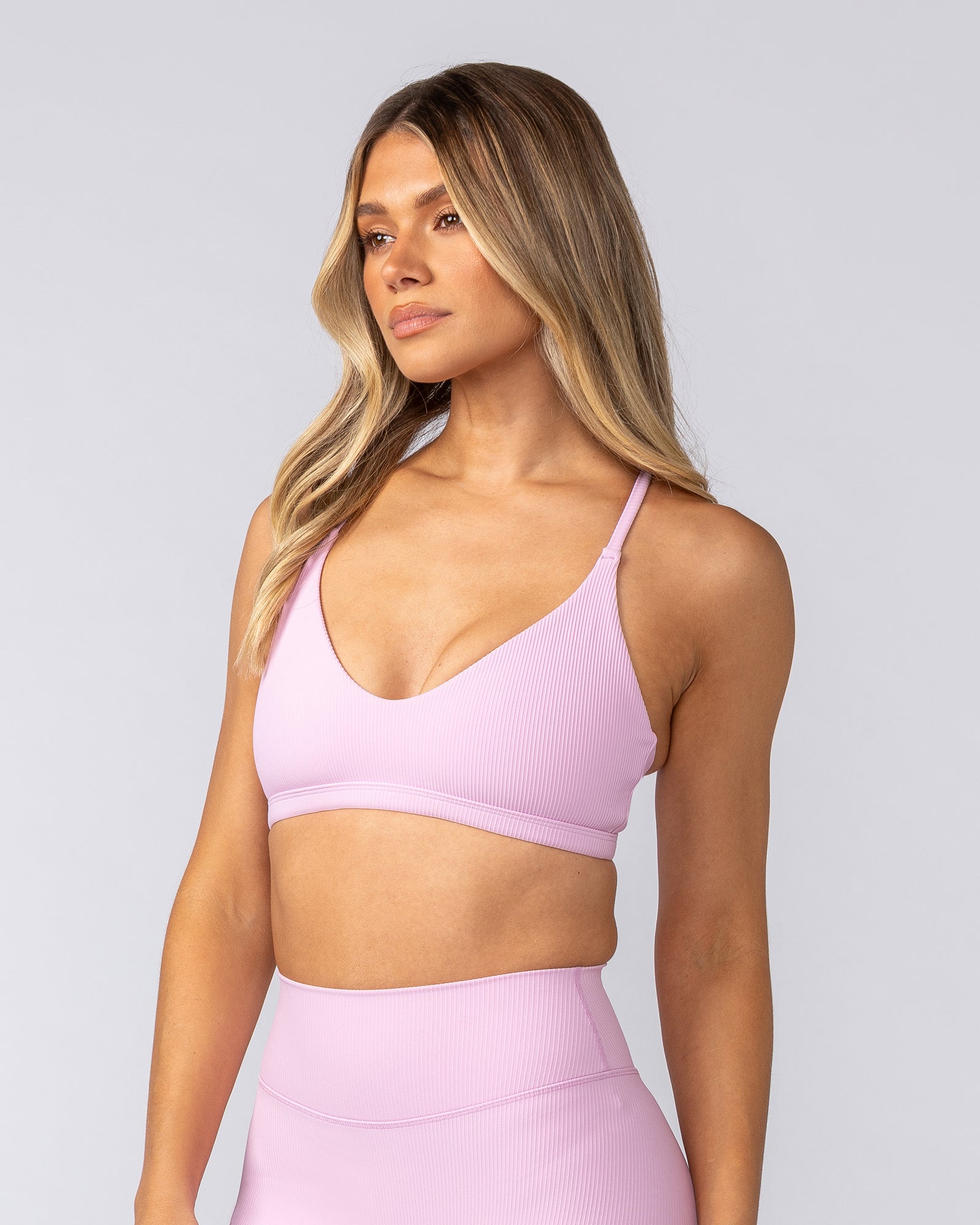 Fantasy Rib Bralette - Fairy Floss-Bralettes-XXS-052502FFLS-XXS-MNAPPRL42558-4-Muscle Nation