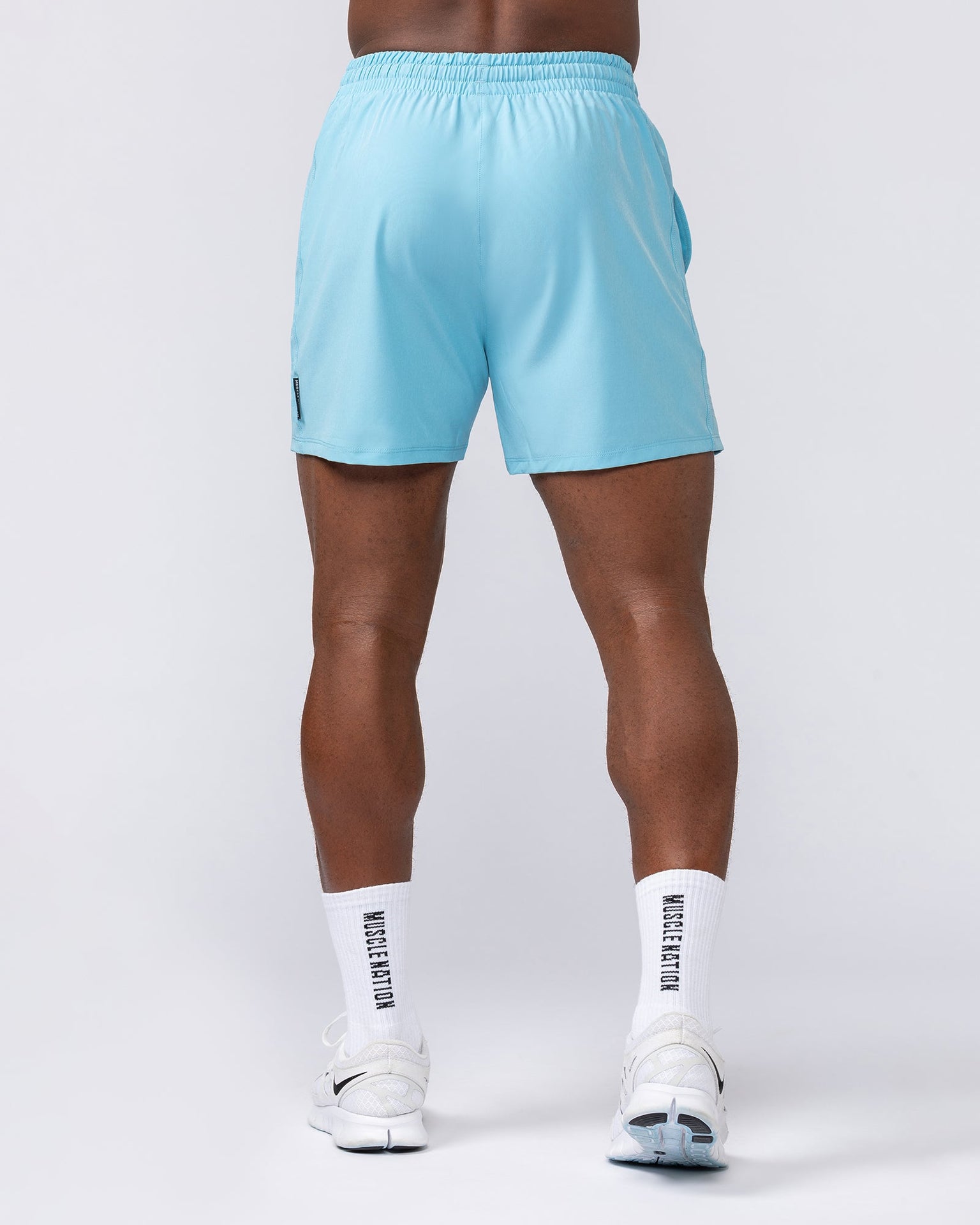 Function 4" Shorts - Mid Blue-Shorts-S-032533MIDBLUE-S-MNAPPRL41139-4-Muscle Nation