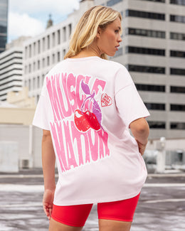 Crush Oversized Tee - Babydoll-T-Shirts-XXS-032613BBYDL-XXS-MNAPPRL49386-1-Muscle Nation