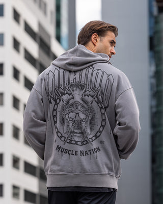 Spartan Vintage Hoodie - Washed Tornado-Jumpers & Hoodies-XS-032633WSHTORN-XS-MNAPPRL49581-1-Muscle Nation