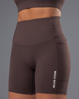 Unrivalled Everyday Pocket Bike Shorts - Cola-Shorts-XXS-022610COLA-XXS-MNAPPRL48479-1-Muscle Nation