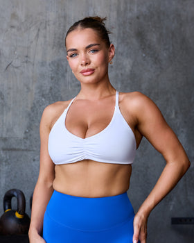 Honey Bralette - White-Bralettes-XXS-062502WHT-XXS-MNAPPRL42964-1-Muscle Nation