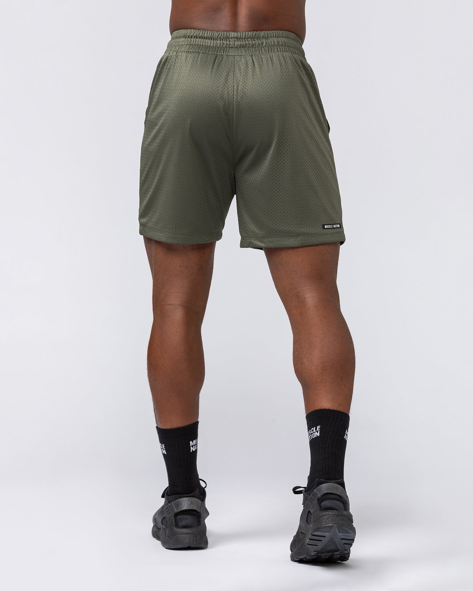 Lay Up 5" Shorts - Dark Khaki-Shorts-S-072311DKHAKI-S-MNAPPRL25499-4-Muscle Nation