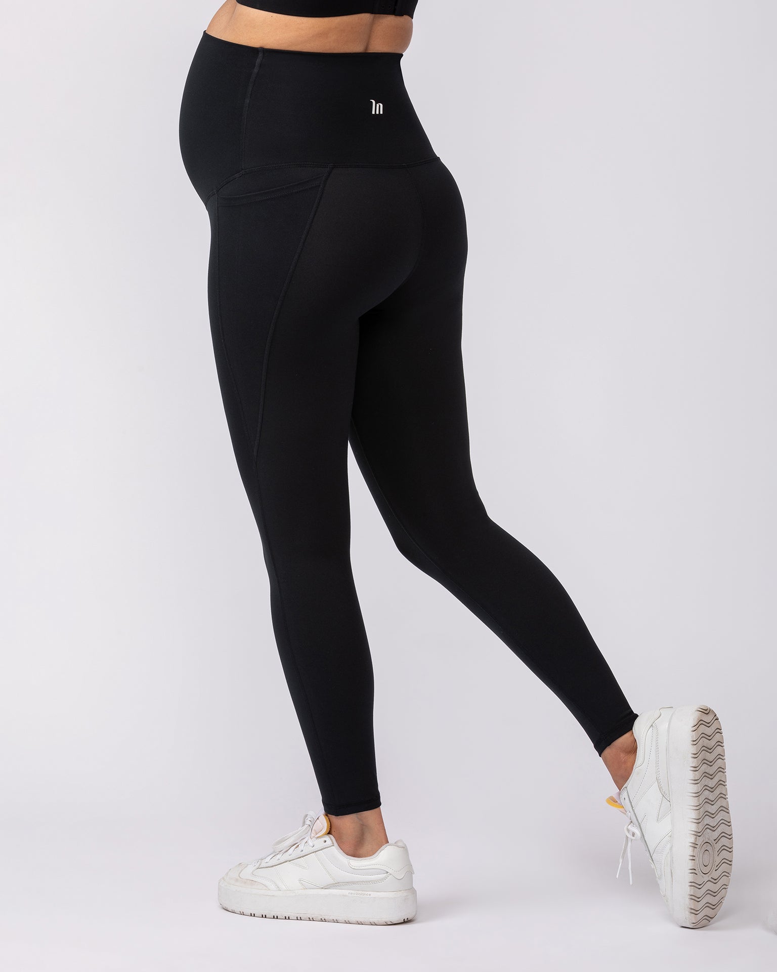Maternity Everyday Pocket Leggings - Black-Maternity-XS-92418BLK-XS-MNAPPRL42775-4-Muscle Nation