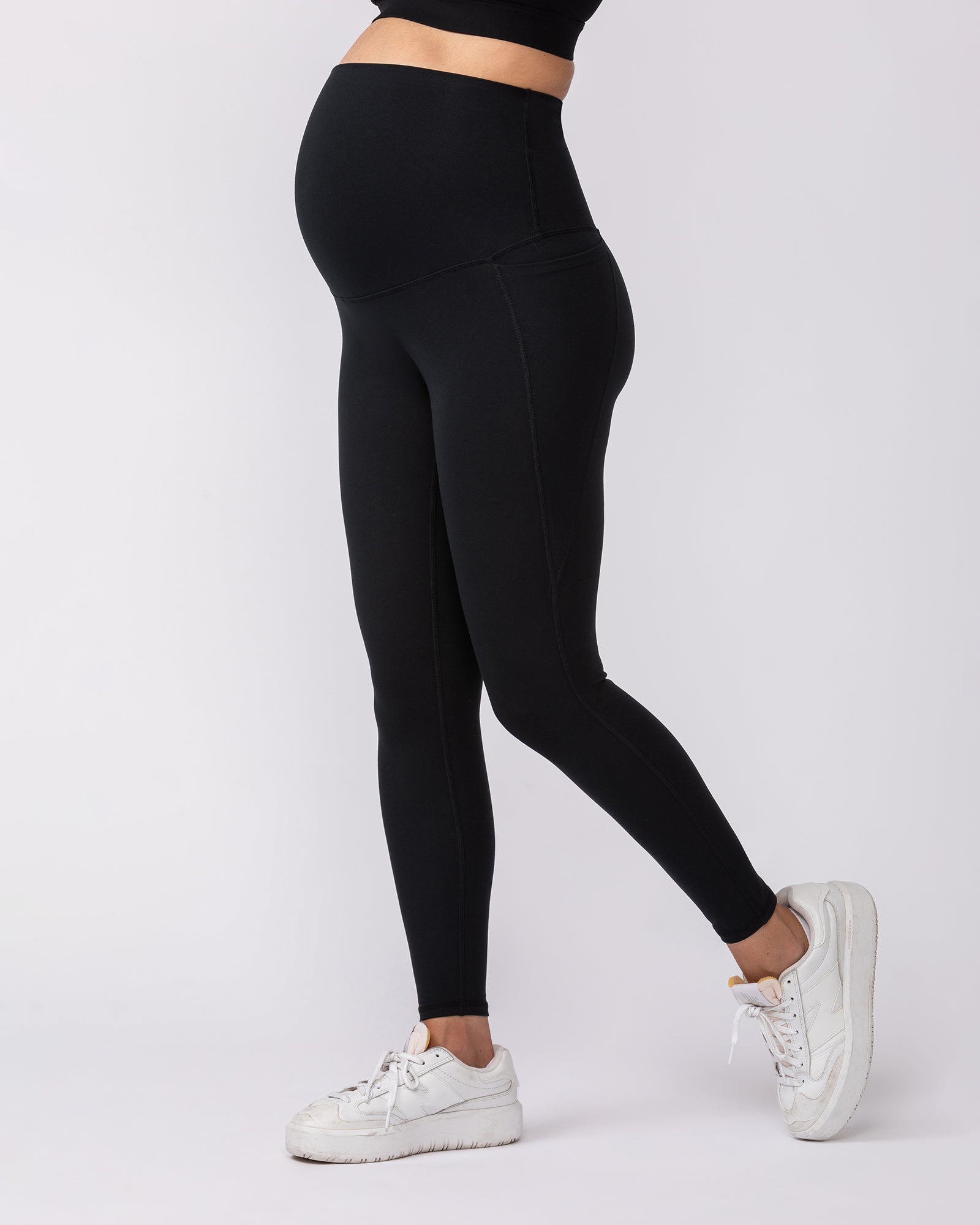 Maternity Everyday Pocket Leggings - Black-Maternity-XS-92418BLK-XS-MNAPPRL42775-1-Muscle Nation