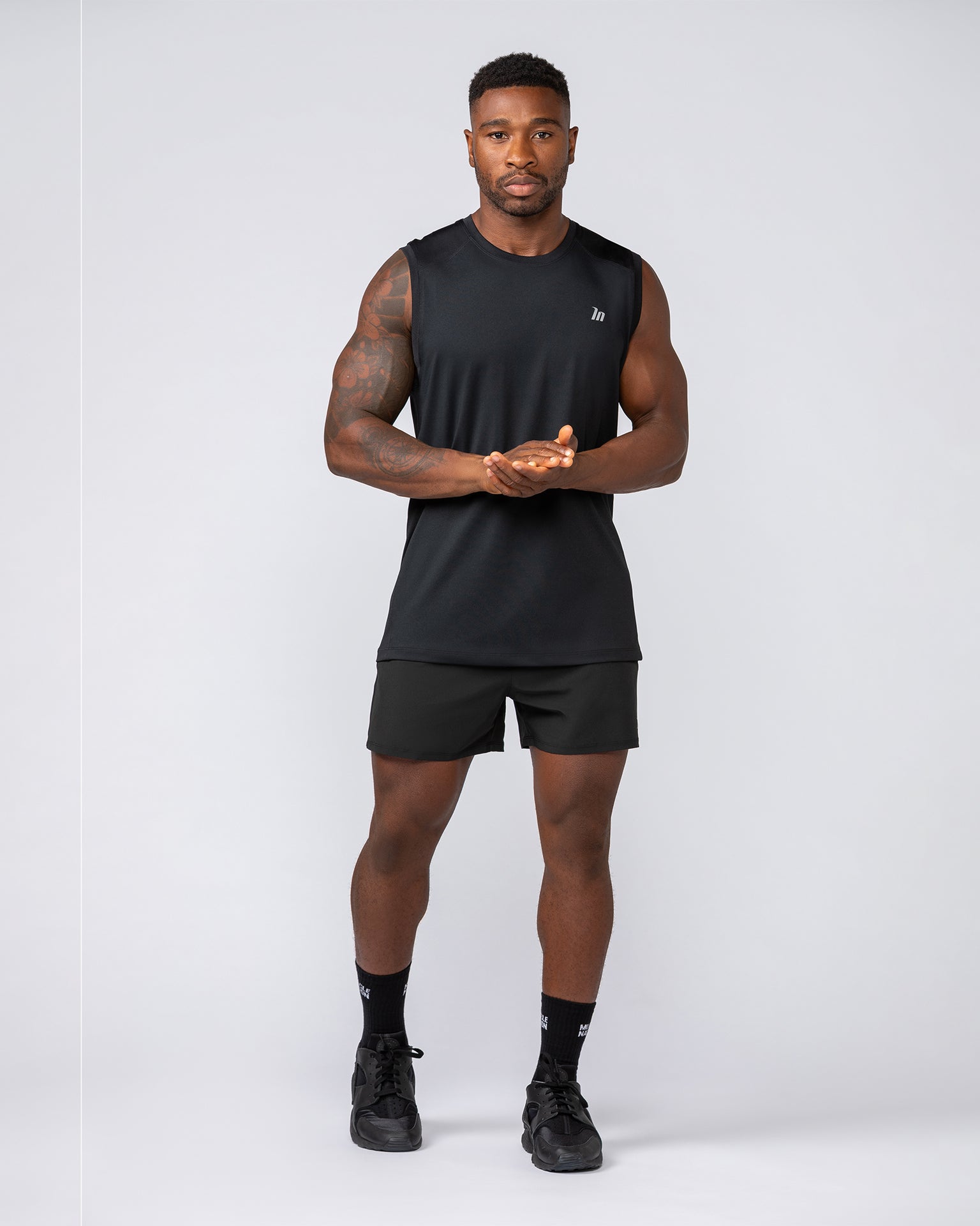 New Heights 4" Shorts - Black-Shorts-S-012246BLK-S-MNAPPRL13516-6-Muscle Nation