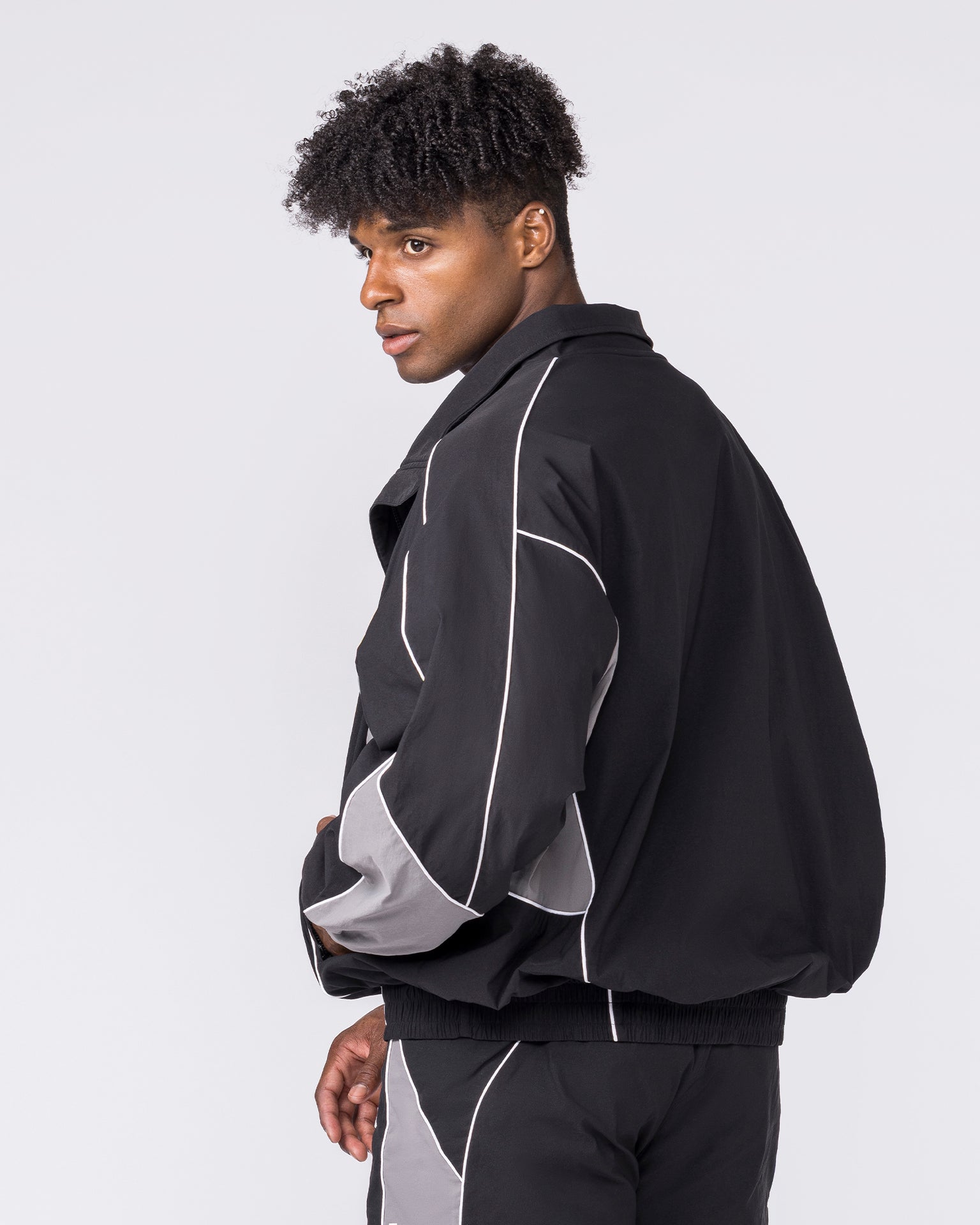 Command Windbreaker Zip Through - Black-Jackets-S-032636BLK-S-MNAPPRL49619-4-Muscle Nation