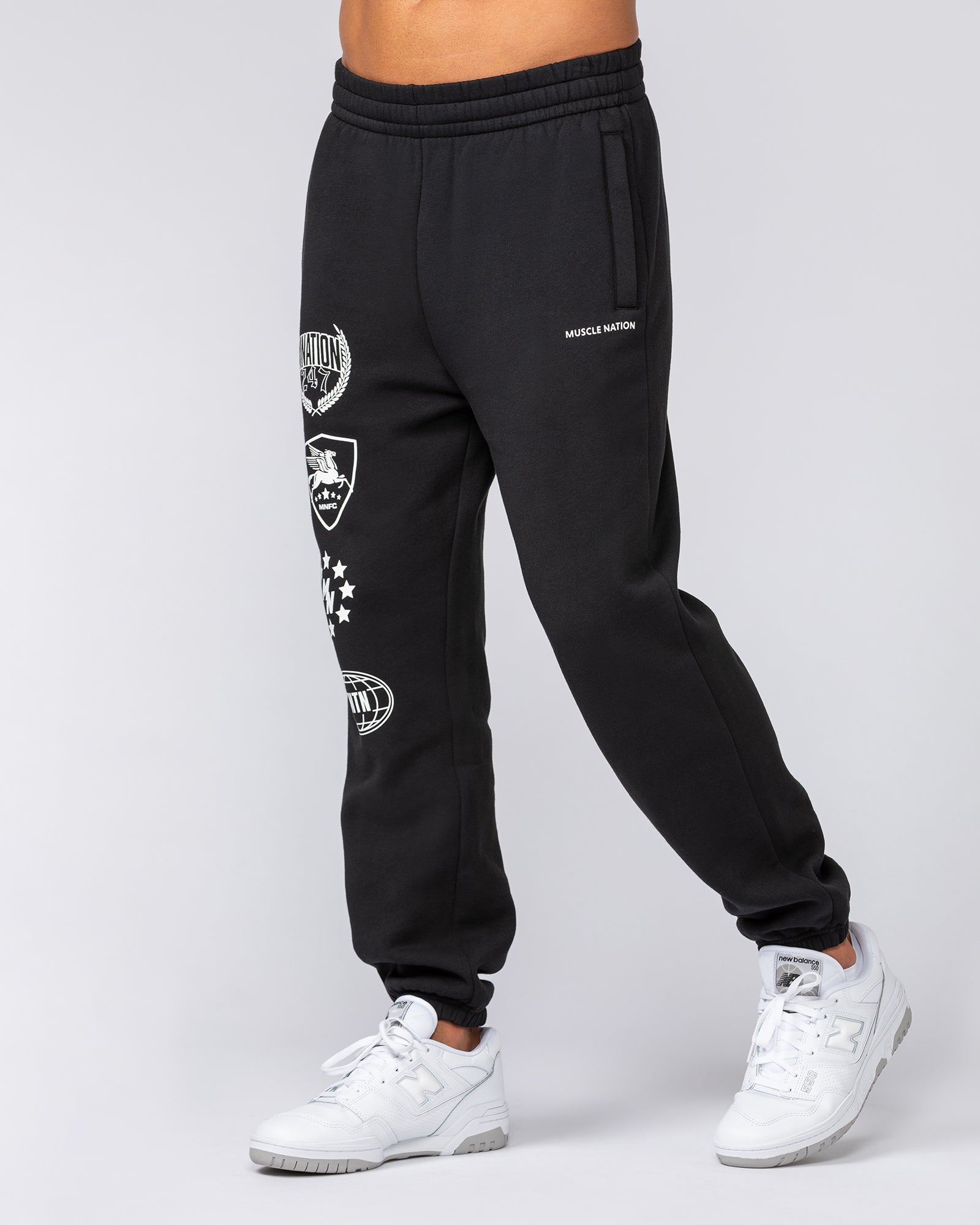 Moto Trackies - Black-Tracksuits-S-042509BLK-S-MNAPPRL41915-2-Muscle Nation