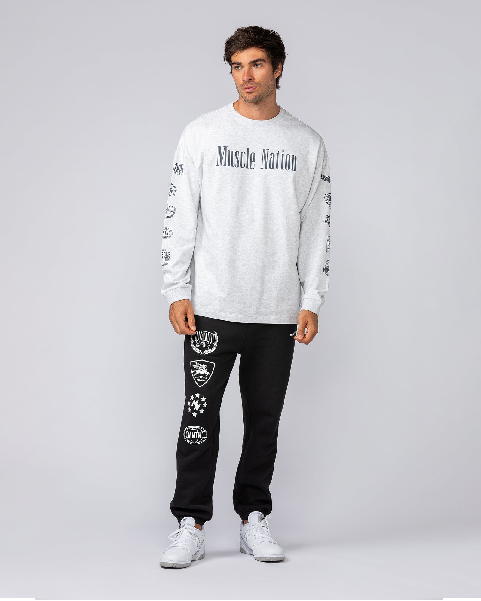 Moto Trackies - Black-Tracksuits-S-042509BLK-S-MNAPPRL41915-5-Muscle Nation