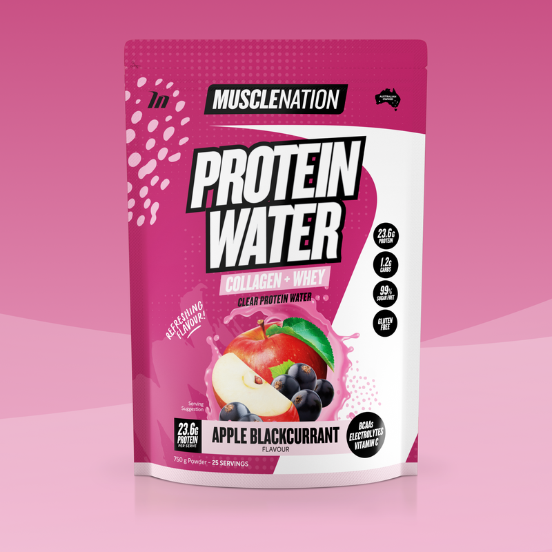 PROTEIN WATER - Apple Blackcurrant - 25 serves-Protein Waters-MNSUPPS0236-9359054001220-1-Muscle Nation