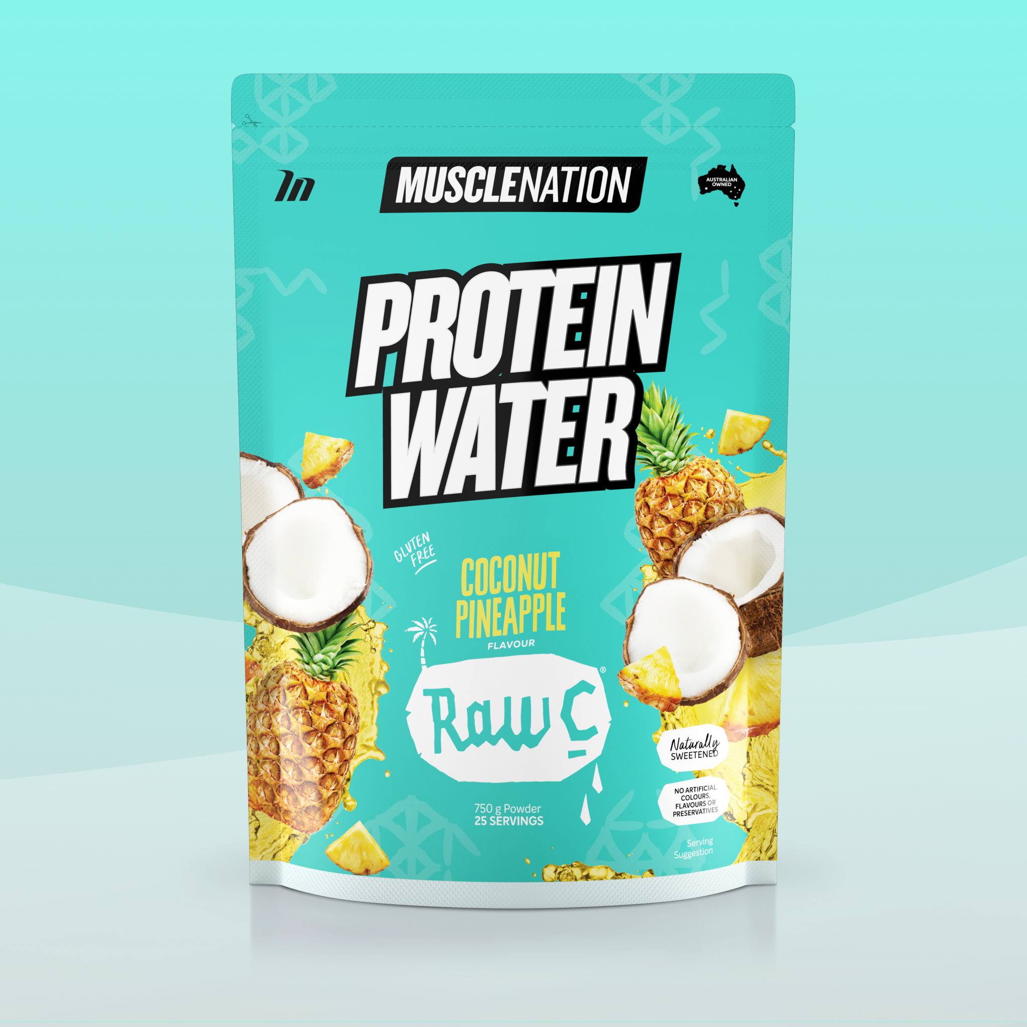 PROTEIN WATER - Coconut Pineapple - 300ml Tub-Protein Waters-1-Muscle Nation