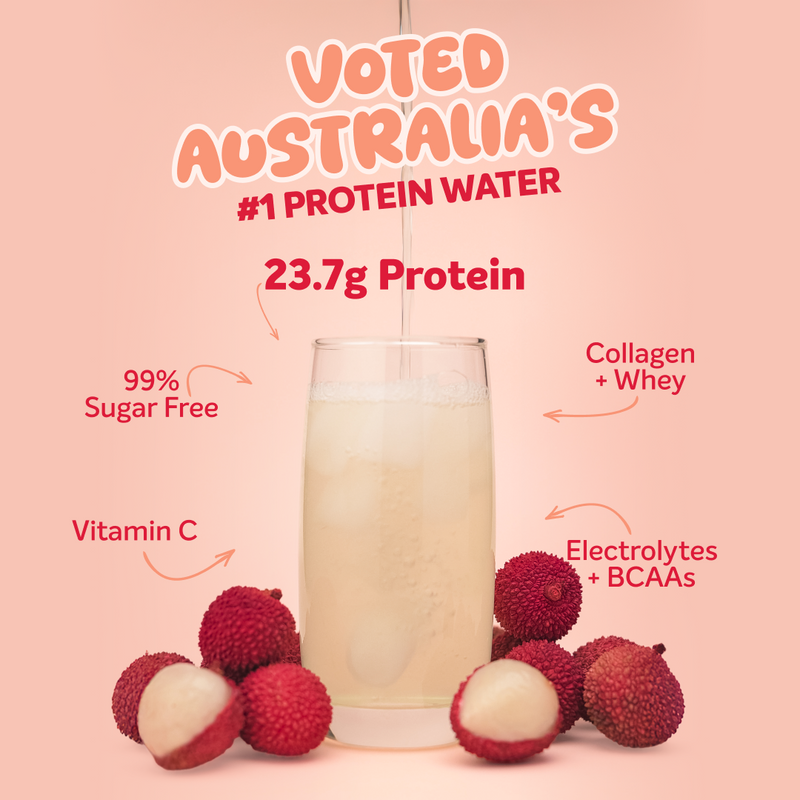 PROTEIN WATER Lychee - Muscle Nation protein water, view 2