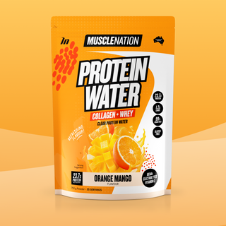 PROTEIN WATER - Orange Mango - 25 serves-Protein Waters-MNSUPPS0332-9359054001305-1-Muscle Nation