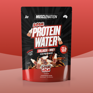 PROTEIN WATER - Sour Cola - 25 serves-Protein Waters-MNSUPPS0377-9359054002777-1-Muscle Nation