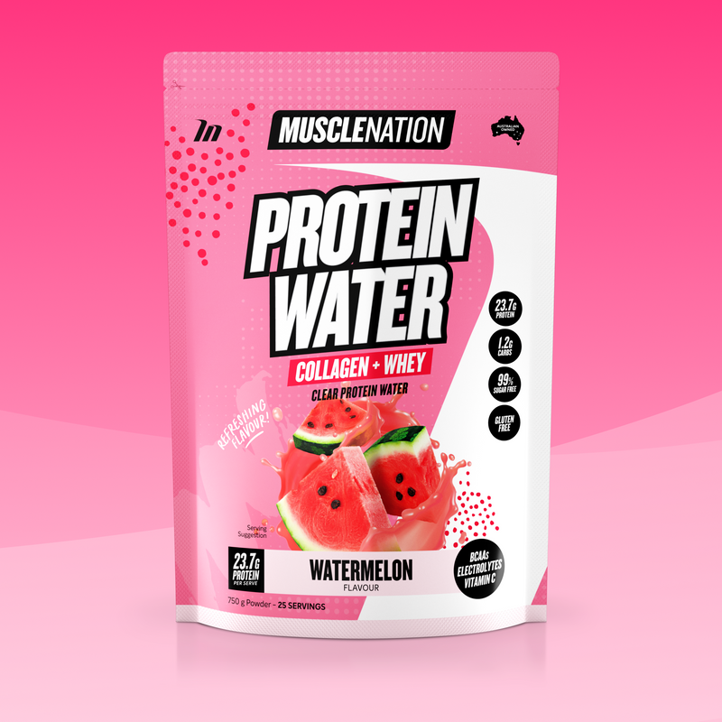 PROTEIN WATER - Watermelon - 25 serves-Protein Waters-MNSUPPS0329-9359054001275-1-Muscle Nation