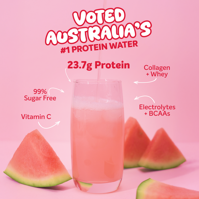 PROTEIN WATER Watermelon - Muscle Nation protein water, view 2
