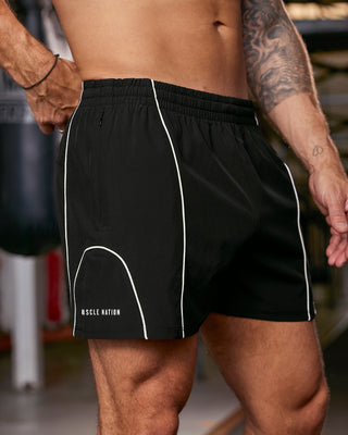 Offside Training 3" Shorts - Black-Shorts-S-112551BLK-S-MNAPPRL47615-1-Muscle Nation