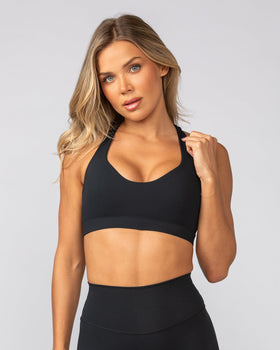 Orbit Bra - Black-Sports Bras-XXS-022520BLK-XXS-MNAPPRL40855-1-Muscle Nation