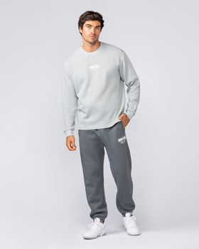 Rib Long Sleeve Tee - Light Grey-Long Sleeve T-Shirts-XS-032516LTGRY-XS-MNAPPRL41293-6-Muscle Nation