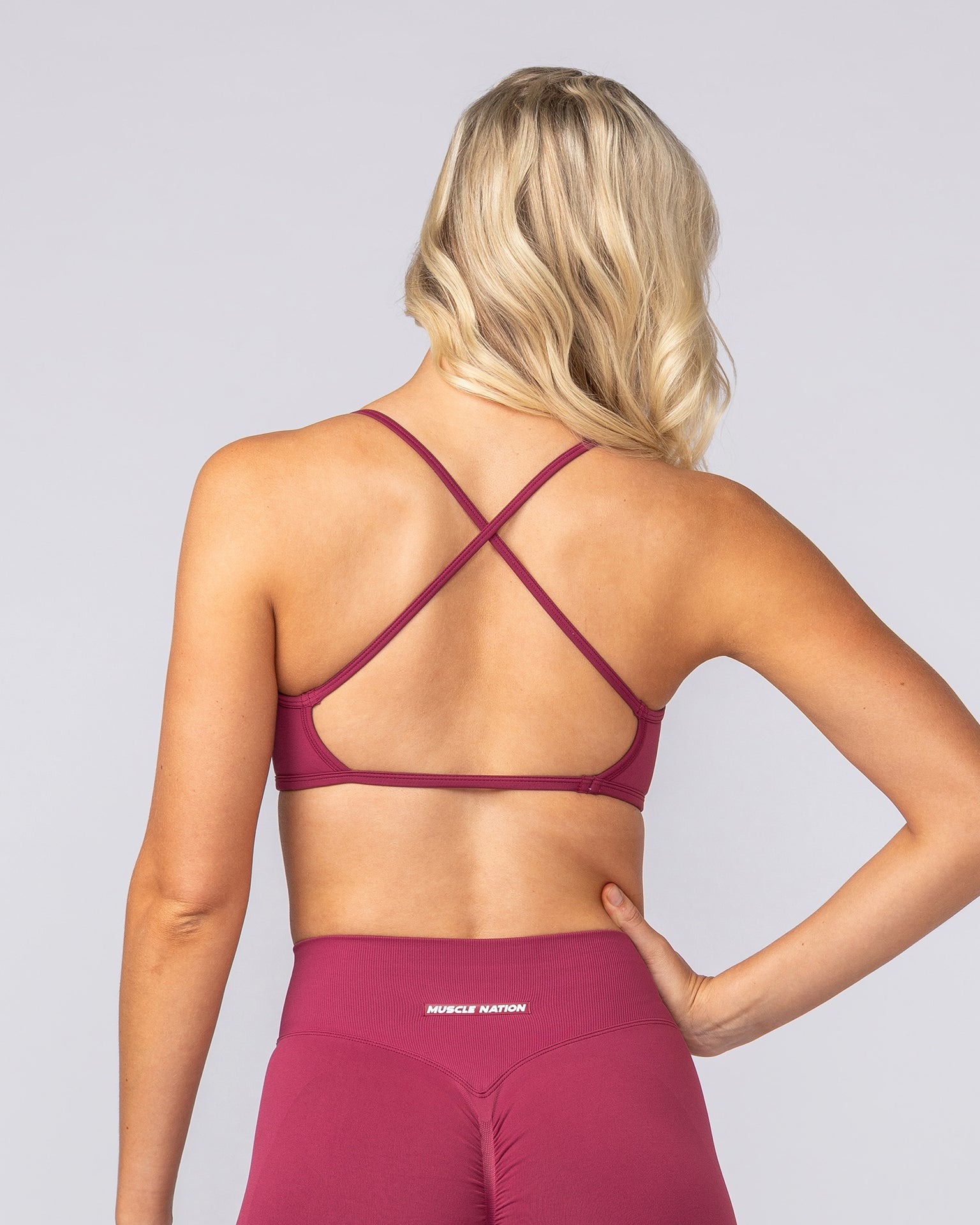 Sculpt Seamless Bralette - Rose Bud-Bralettes-XS-102501ROSBUD-XS-MNAPPRL44191-4-Muscle Nation