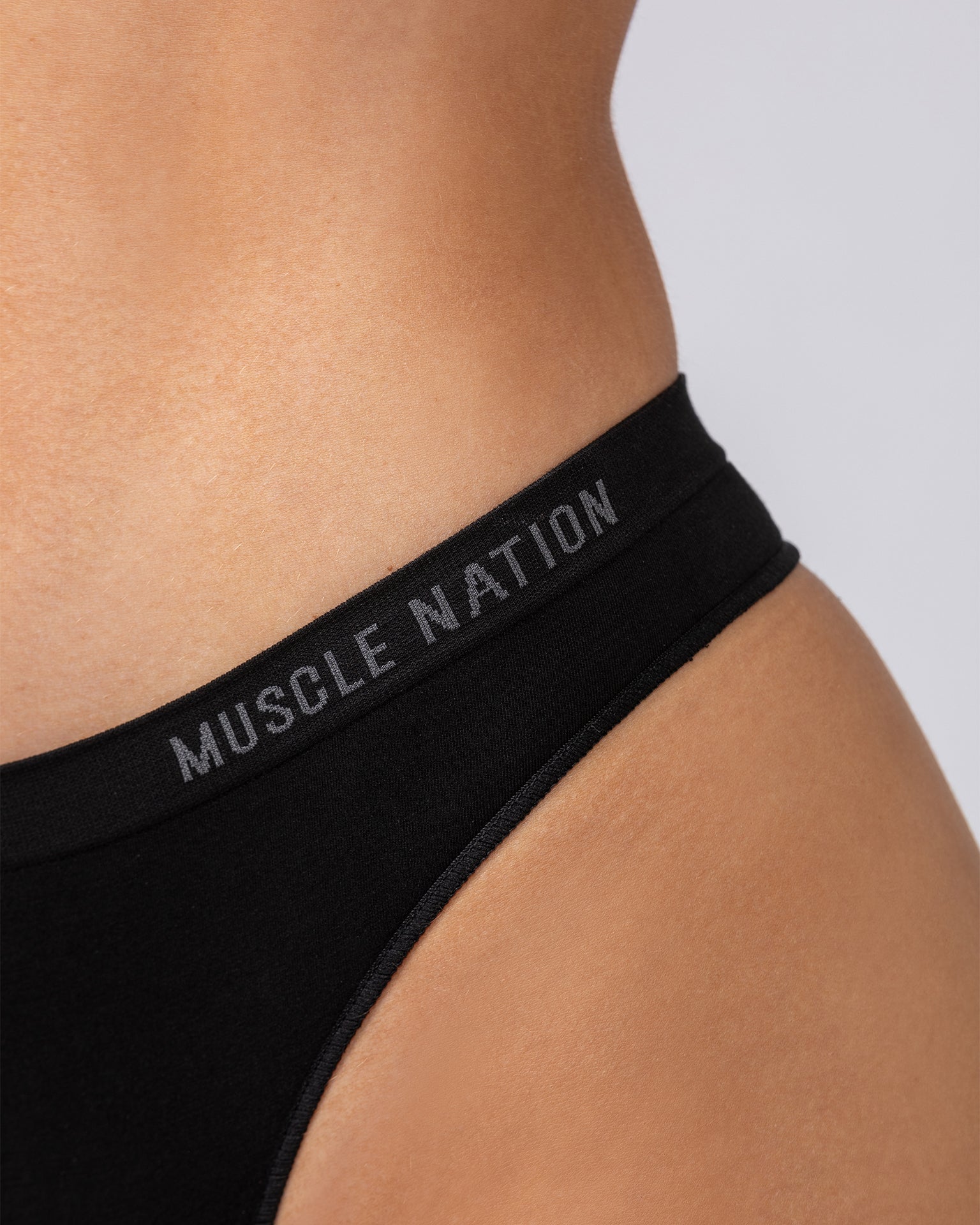 Seamless G-String - 1Pack - Black-Underwear-XS-ACC022578BLK-XS-MNAPPRL43571-4-Muscle Nation