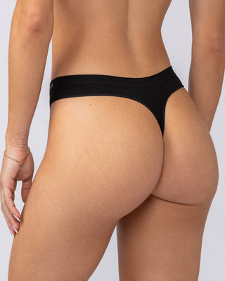 Seamless G-String - 1Pack - Black-Underwear-XS-ACC022578BLK-XS-MNAPPRL43571-2-Muscle Nation