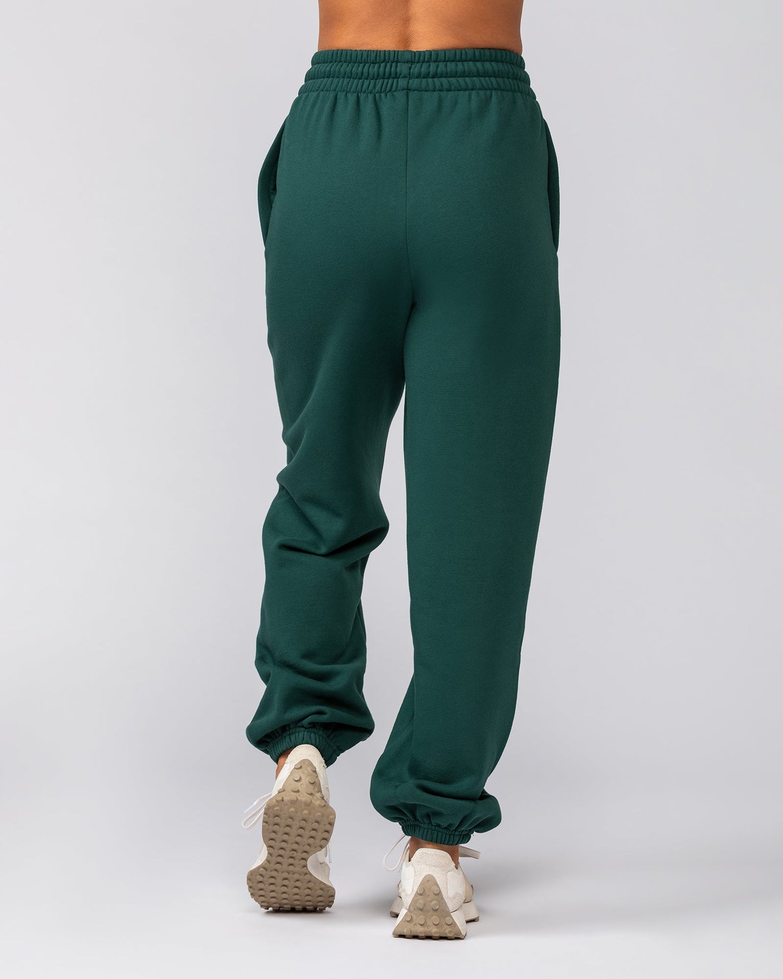Sports Mode Slouchy Trackies - Evergreen-Tracksuits-XXS-042543EVEGRN-XXS-MNAPPRL42305-4-Muscle Nation
