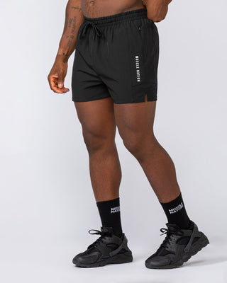 Streamline Training 3" Shorts - Black-Shorts-XS-072310BLK-XS-MNAPPRL48018-2-Muscle Nation