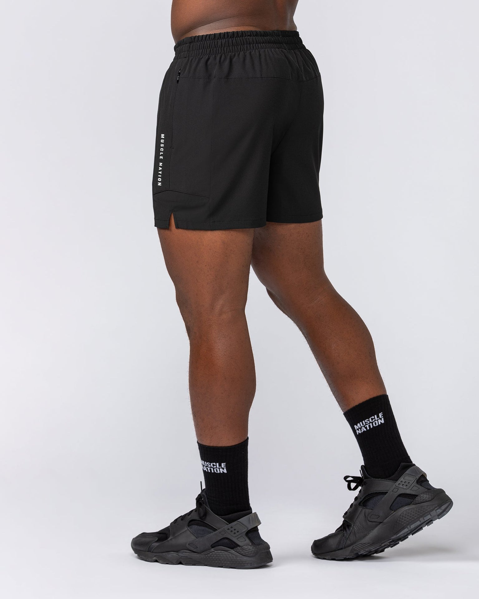 Streamline Training 3" Shorts - Black-Shorts-XS-072310BLK-XS-MNAPPRL48018-5-Muscle Nation