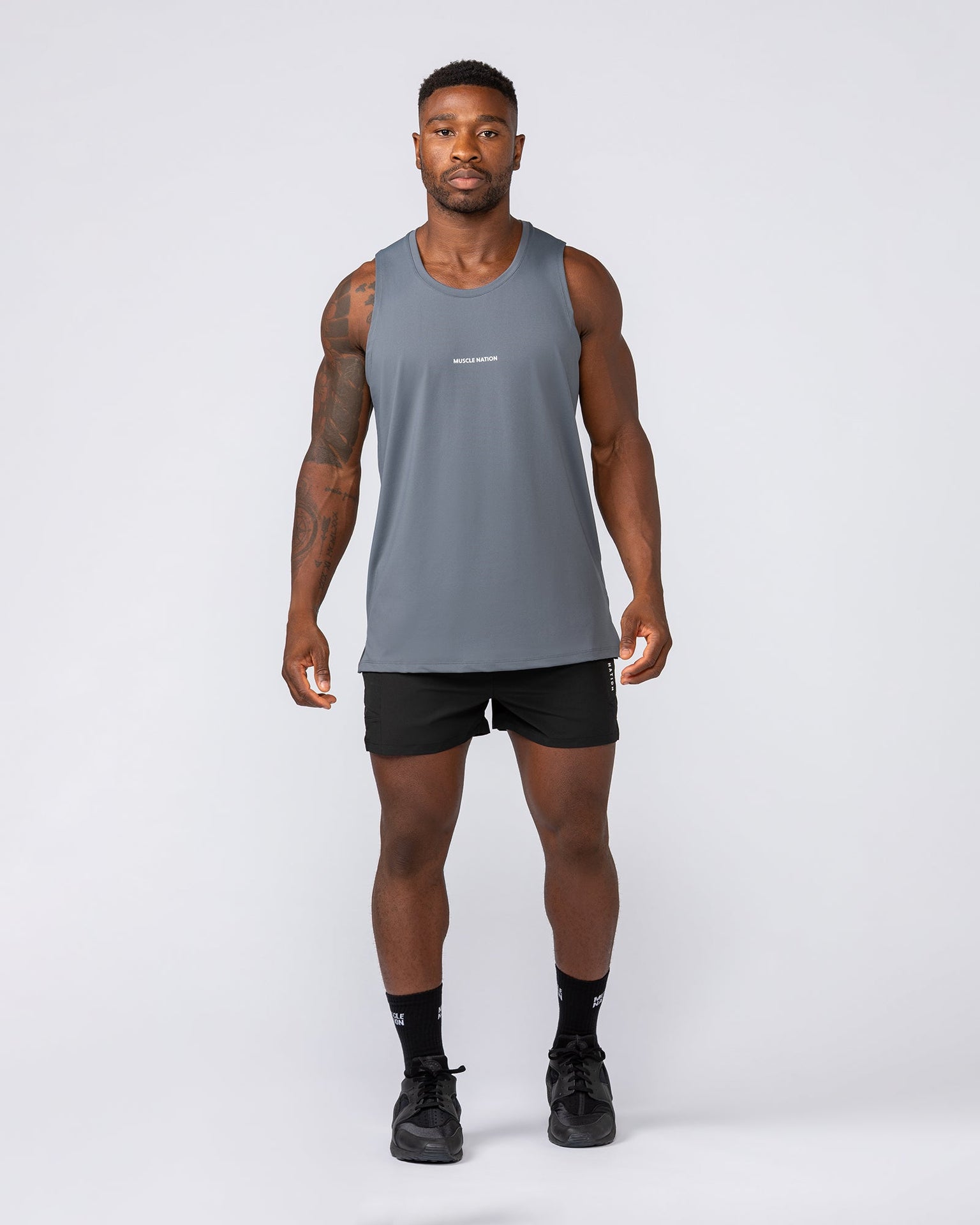 Streamline Training 3" Shorts - Black-Shorts-XS-072310BLK-XS-MNAPPRL48018-7-Muscle Nation