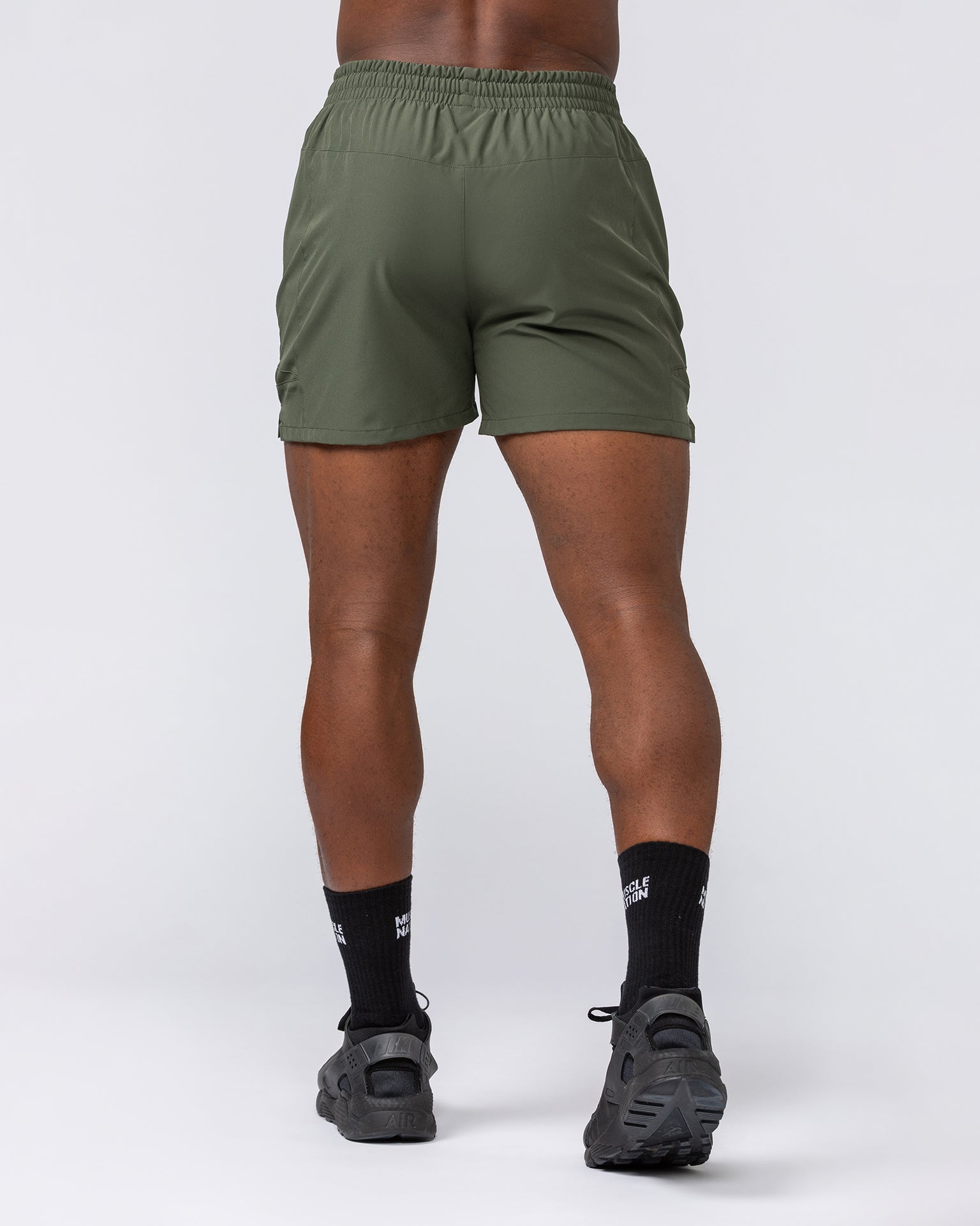 Streamline Training 3" Shorts - Dark Khaki-Shorts-S-072310DKHAKI-S-MNAPPRL25478-5-Muscle Nation