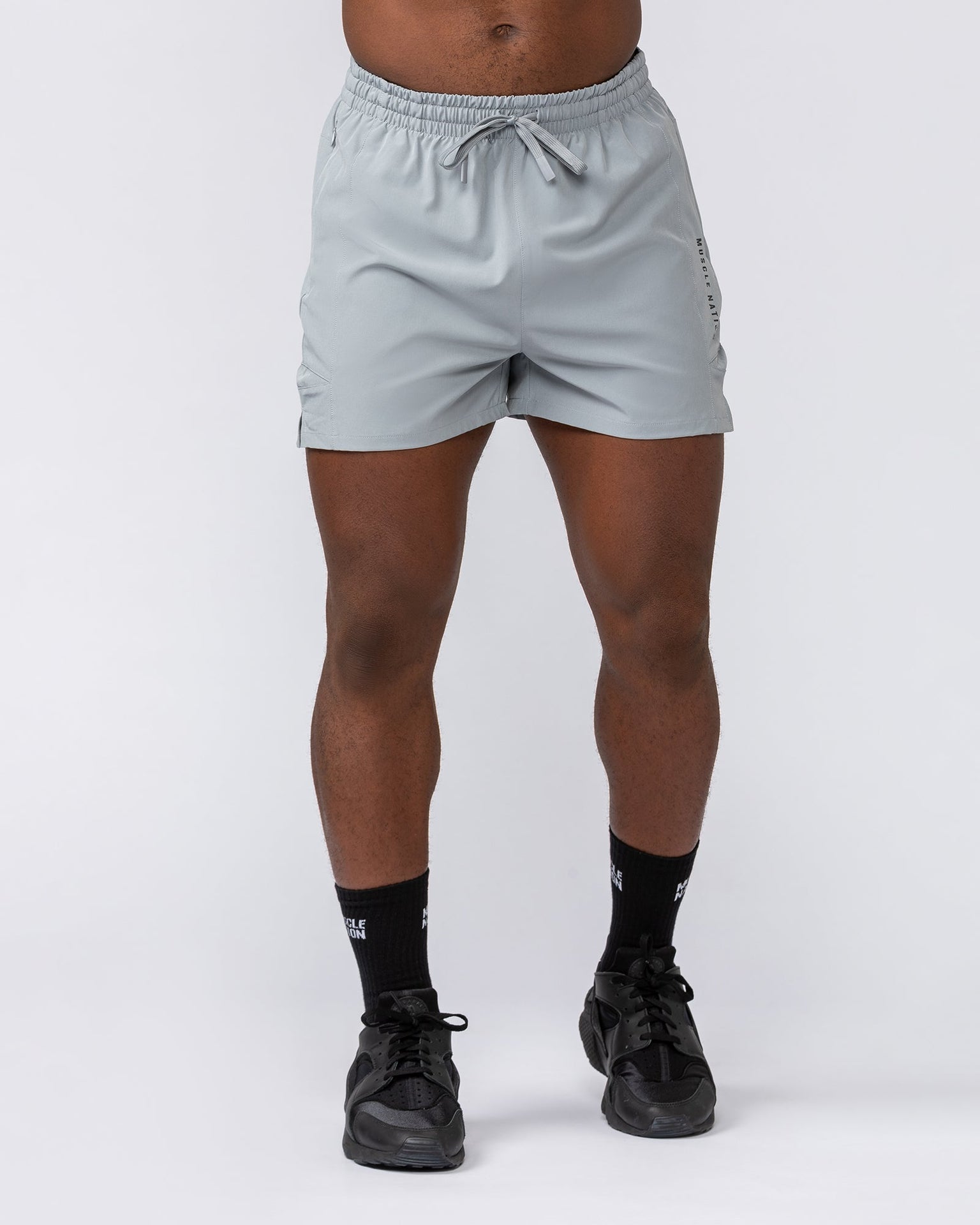 Streamline Training 3" Shorts - Jet Grey-Shorts-S-042524JETGRY-S-MNAPPRL42479-3-Muscle Nation
