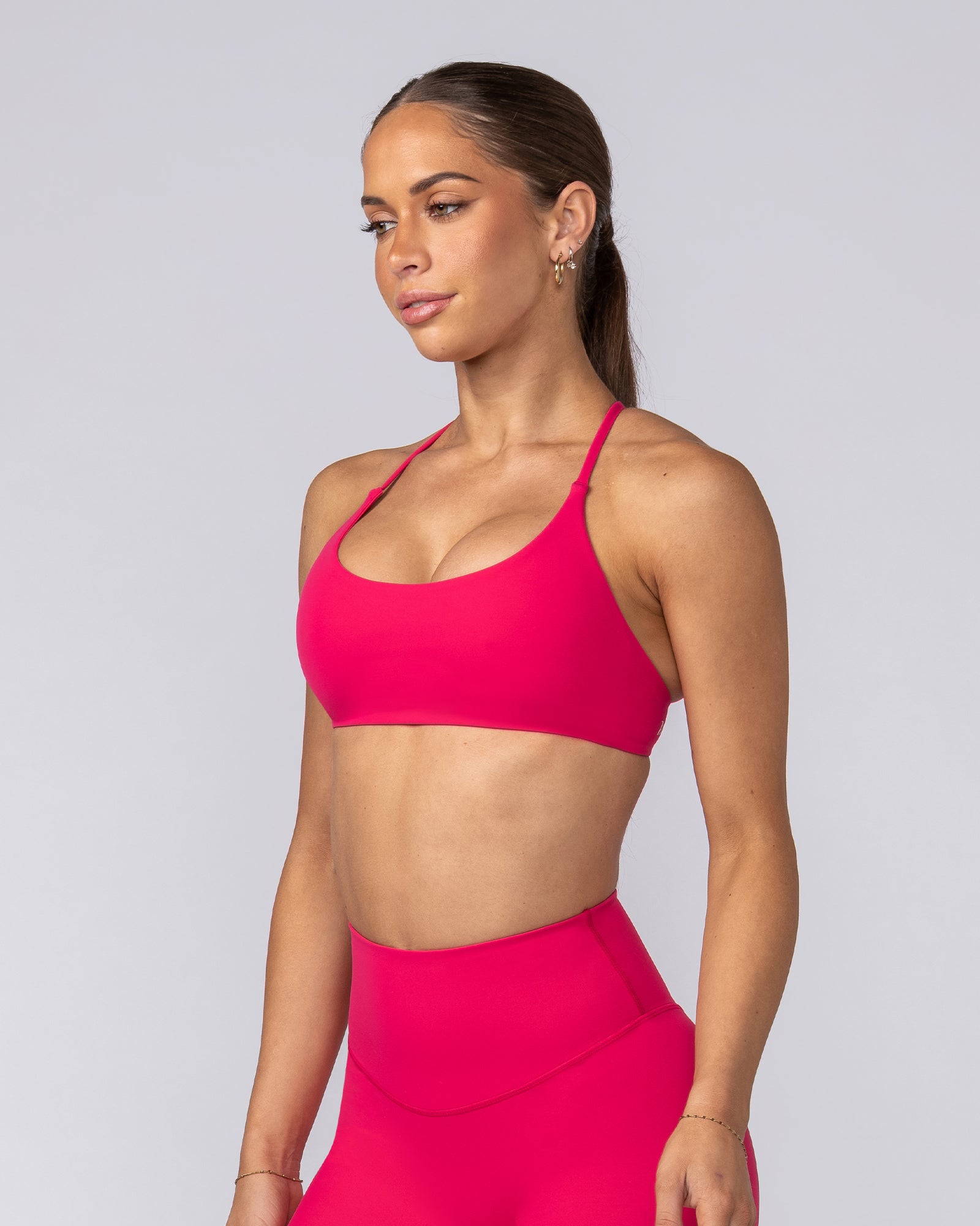 Strike Aura Bralette - Cherry Crimson-Bralettes-XXS-092531CHYCRM-XXS-MNAPPRL44376-3-Muscle Nation