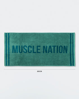 Sweat Towel - Alpine / Dark Marine-Accessories-ACC1125194APNDM-MNAPPRL47955-1-Muscle Nation