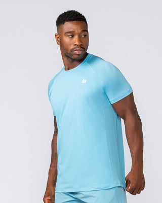 Ventilation Tee - Light Blue-T-Shirts-S-032530LTBL-S-MNAPPRL41118-2-Muscle Nation