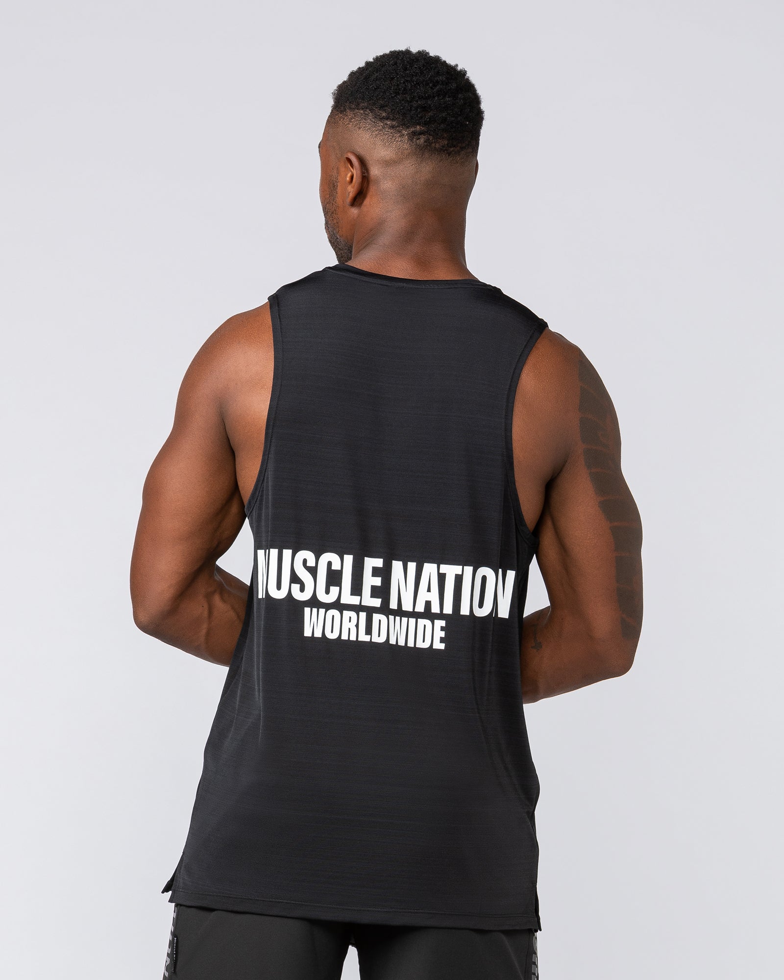 Worldwide Active Tank - Black-Singlets & Tanks-S-022436BLK-S-MNAPPRL29684-1-Muscle Nation