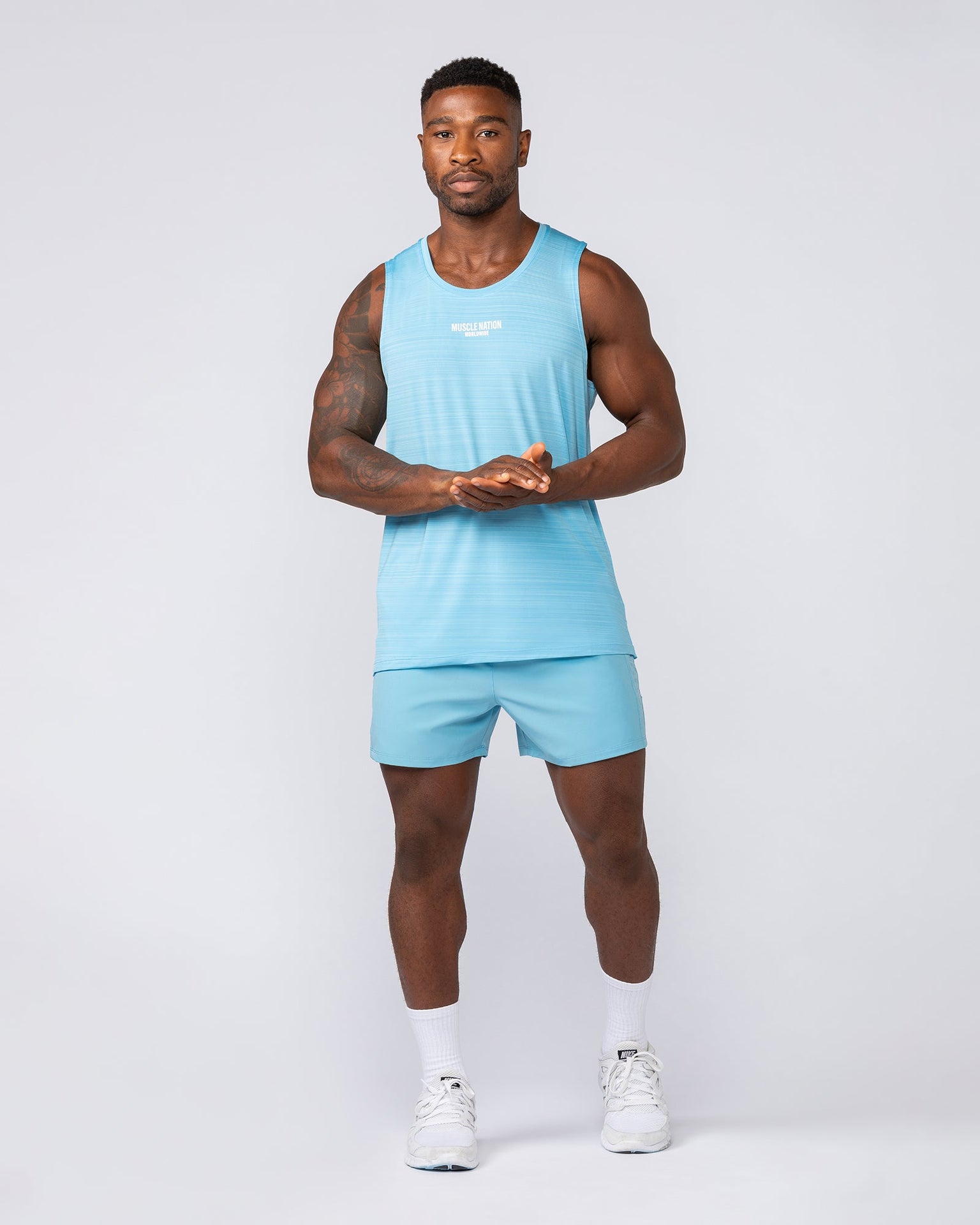 Worldwide Active Tank - Light Blue-Singlets & Tanks-S-032532LTBL-S-MNAPPRL41132-5-Muscle Nation