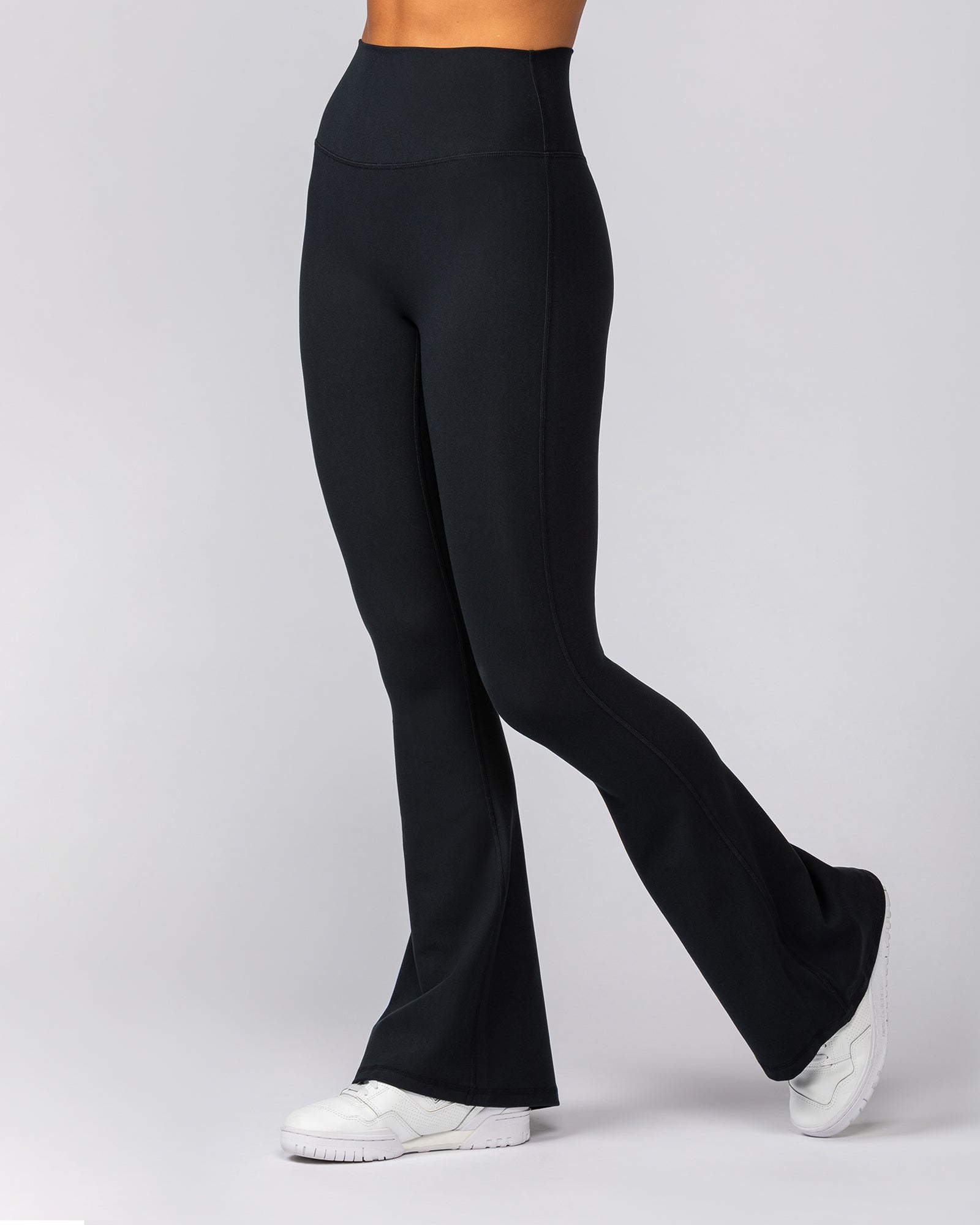 Zero Rise Everyday Flare Leggings - Black-Leggings-XXS-022525BLK-XXS-MNAPPRL41464-2-Muscle Nation