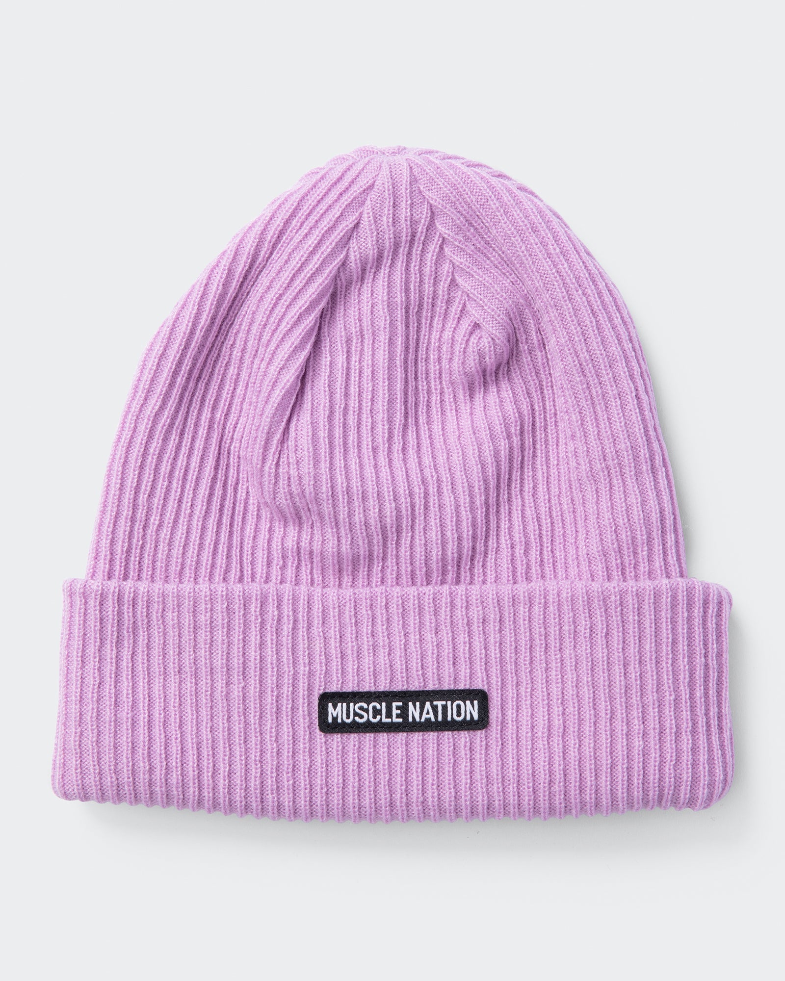 Basic Beanie-Headwear-Lilac-AC042392LILAC-ONE-MNAPPRL26468-4-Muscle Nation