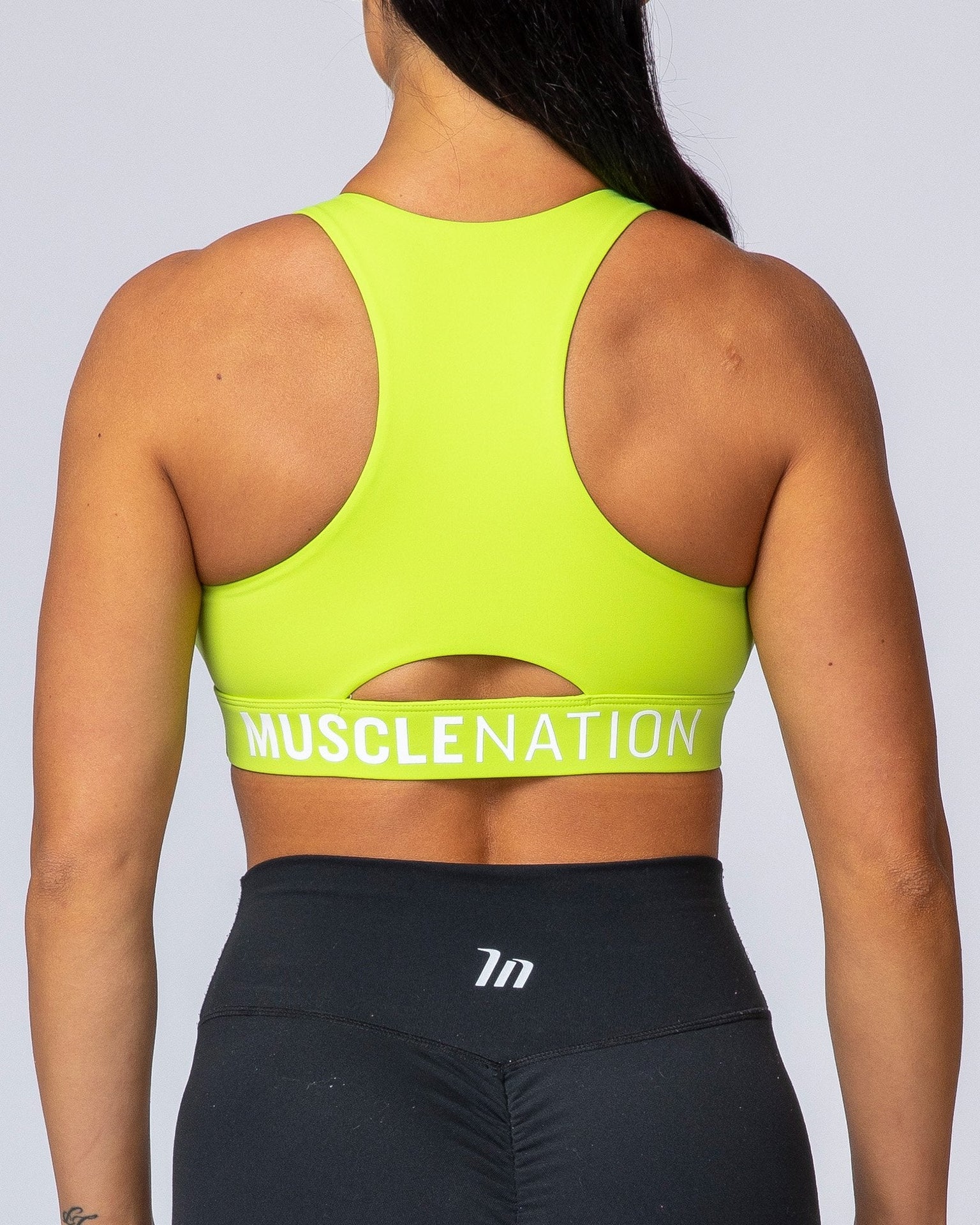 Comfort Bra - Acid Lime-Sports Bras-XS-MNAPPRL8986-MNAPPRL8986-7-Muscle Nation