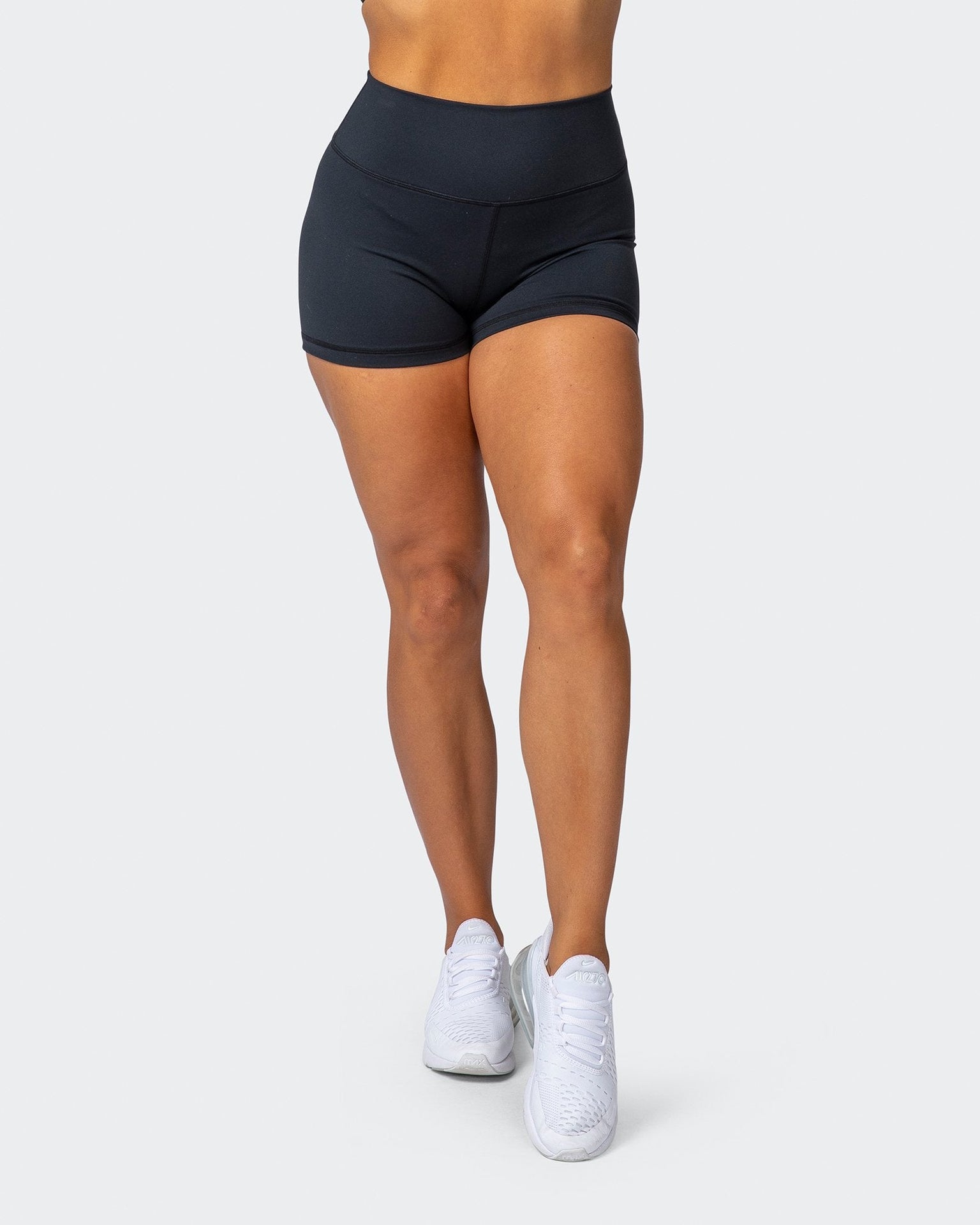 Signature Scrunch Booty Shorts - Black-Shorts-XXS-MNAPPRL7701-MNAPPRL7701-6-Muscle Nation