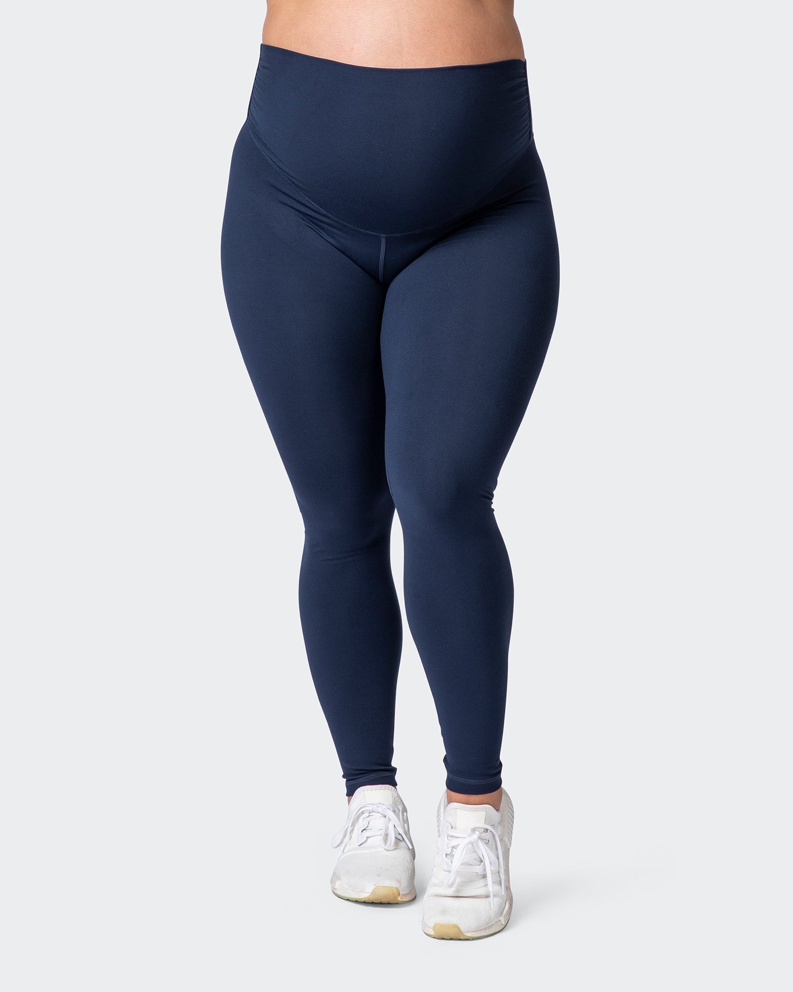 Maternity Everyday Leggings - Navy-Leggings-XS-032215NAVY-XS-MNAPPRL13896-5-Muscle Nation