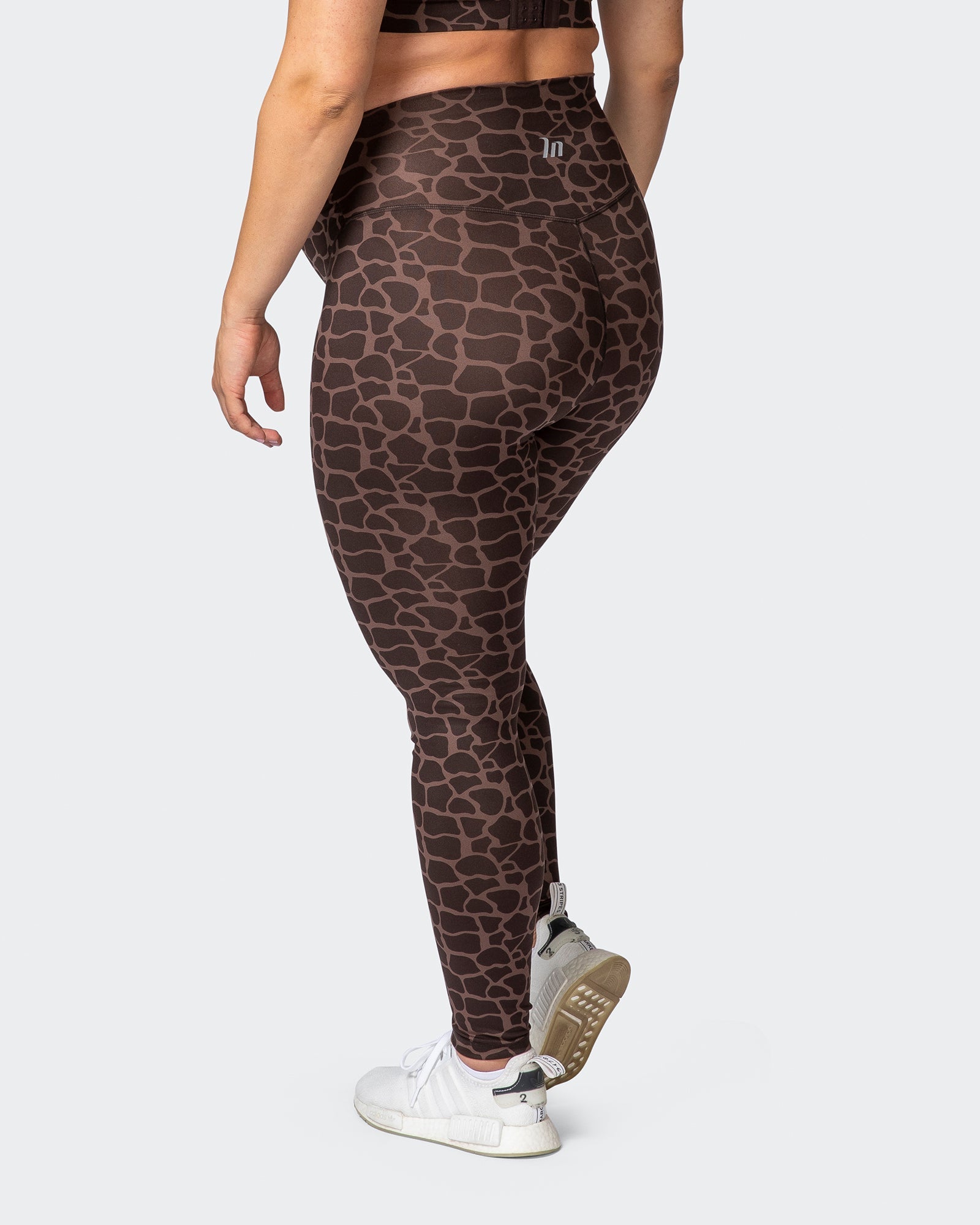Maternity Everyday Leggings - Tonal Giraffe Print-Leggings-XS-032215TNLGIR-XS-MNAPPRL13878-5-Muscle Nation