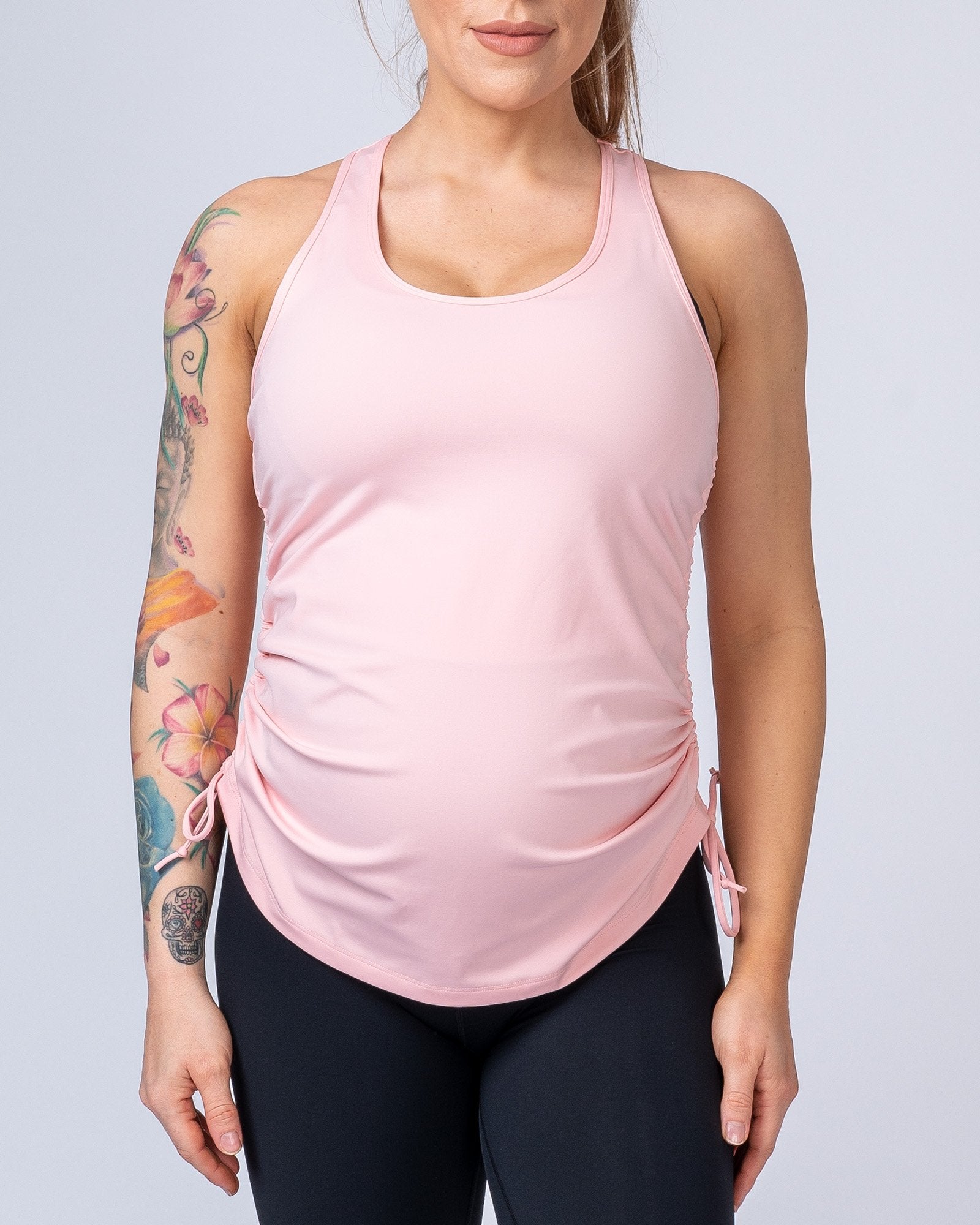 Maternity Tank - Pink-Tops-XS-MNAPPRL7310-MNAPPRL7310-5-Muscle Nation